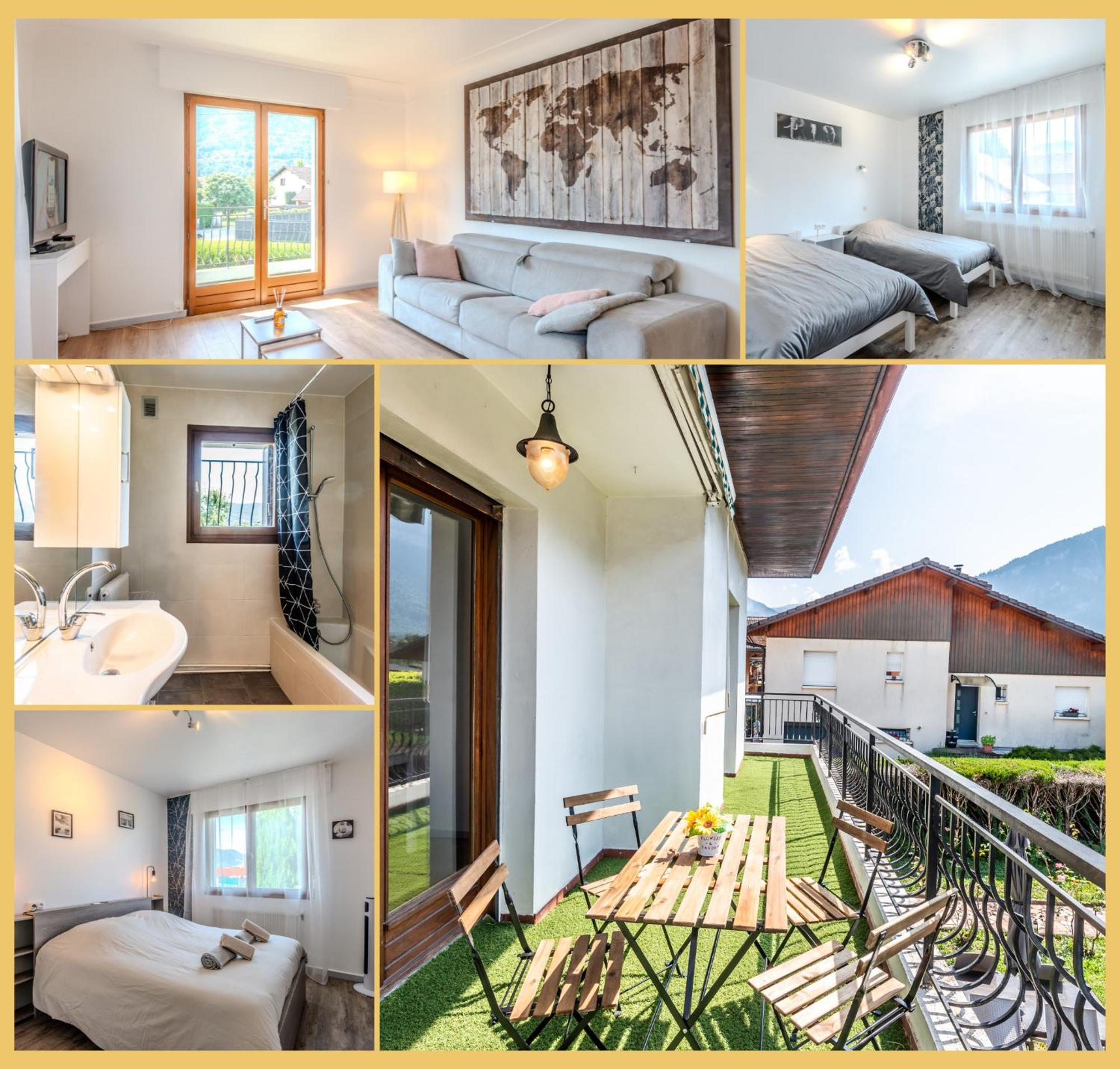 Chez Peggy I T4 I Scionzier Apartment Bagian luar foto