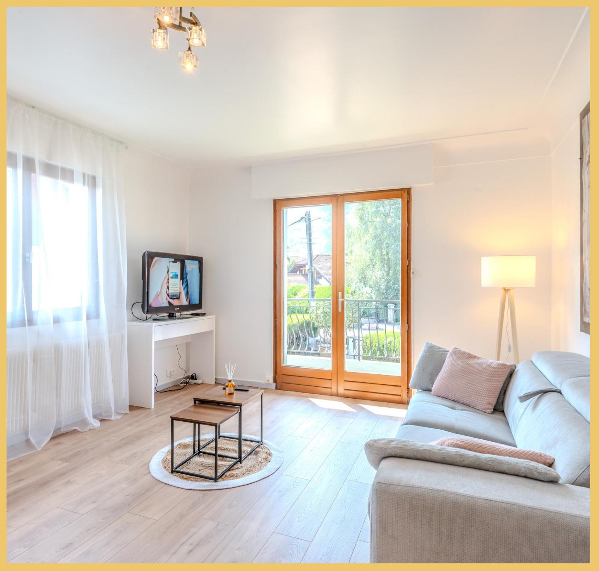Chez Peggy I T4 I Scionzier Apartment Bagian luar foto