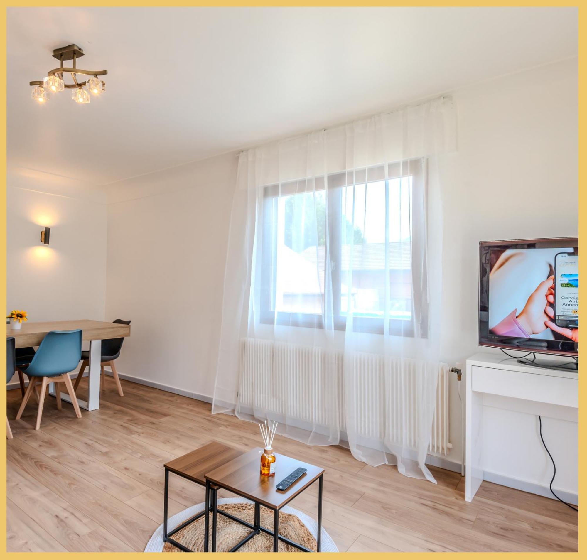 Chez Peggy I T4 I Scionzier Apartment Bagian luar foto
