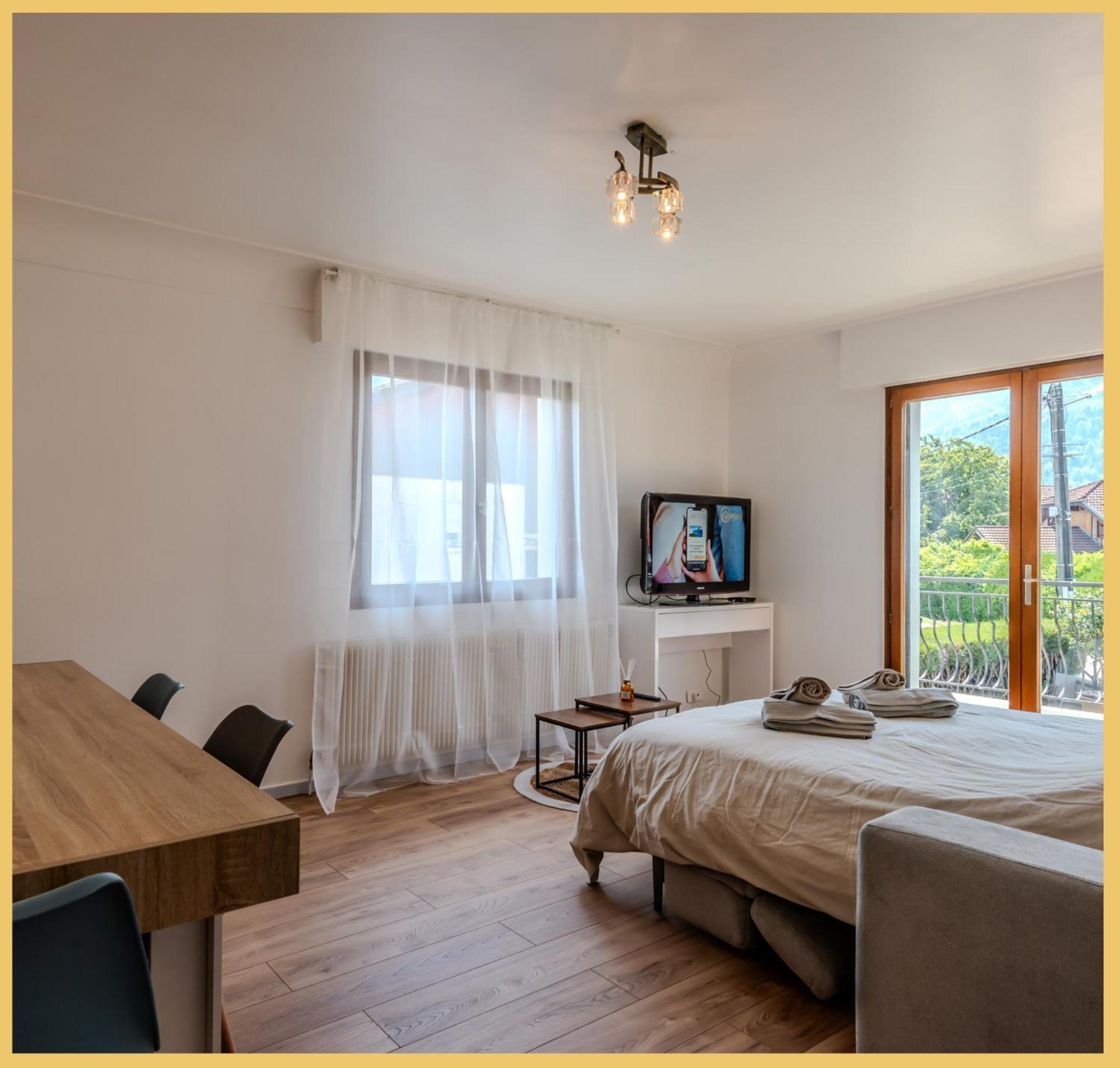 Chez Peggy I T4 I Scionzier Apartment Bagian luar foto
